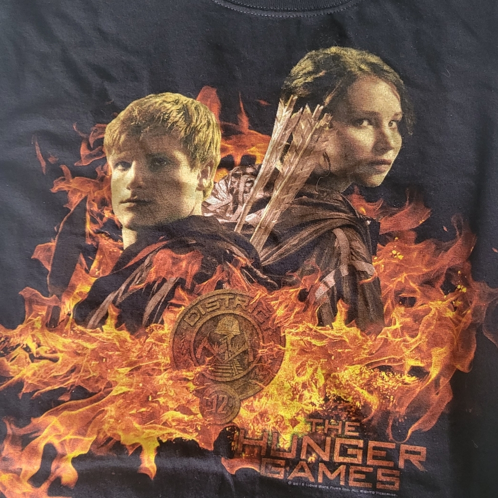 Original Hunger Games Katniss and Peeta Tee